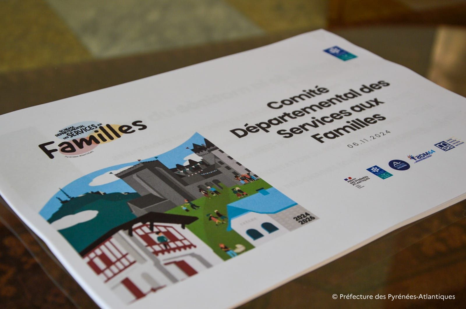 Schéma Départemental des Services aux Familles - Signature du nouveau SDSF 1